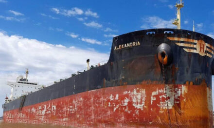 Récord de Calado en Nueva Palmira Gracias a la Colaboración de Prácticos y Prefectura Naval Argentina