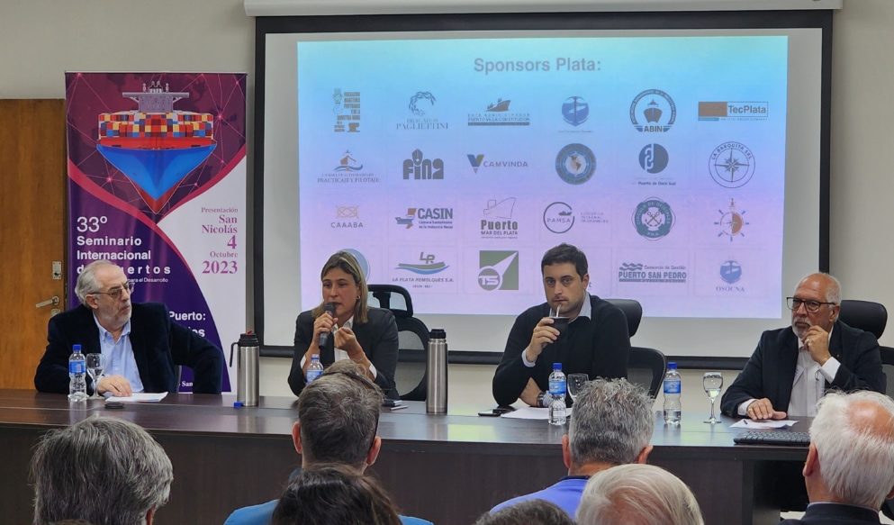 El Puerto de San Nicolás fue la sede del encuentro “Relación Ciudad-Puerto: Vínculos Sostenibles para el Desarrollo”