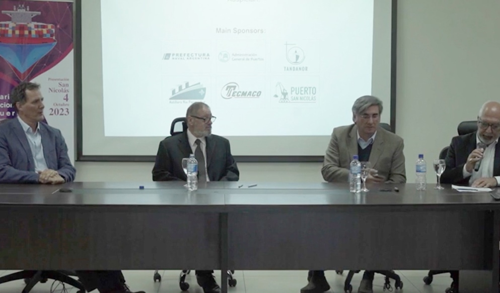 Empresarios analizan la relación ciudad- puerto en San Nicolás