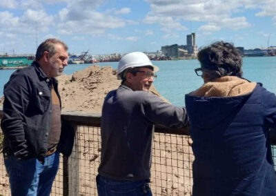 Puerto Mar del Plata apoya iniciativa que favorece la permanencia de lobos marinos en la escollera sur