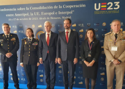 Prefectura Naval Argentina refuerza cooperación en conferencia internacional entre AMERIPOL, EUROPOL e INTERPOL