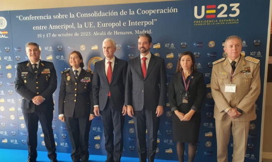 Prefectura Naval Argentina refuerza cooperación en conferencia internacional entre AMERIPOL, EUROPOL e INTERPOL