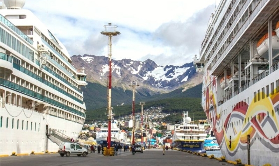 El Puerto de Ushuaia y Puerto Madryn se preparan para una temporada de cruceros récord