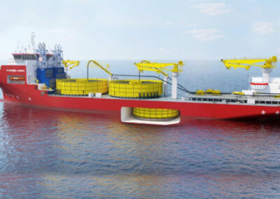 Jan De Nul anuncia la adquisición del revolucionario buque cablero para fortalecer la transición energética