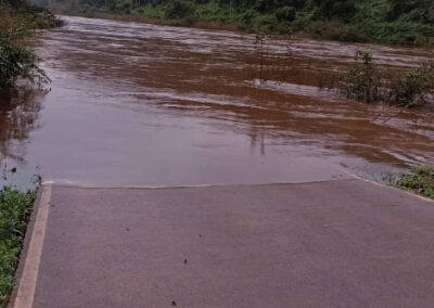 Cierre del paso fronterizo El Soberbio – Porto Soberbo por crecida del río Uruguay