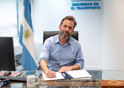 Ratifican a Julián Obaid como Presidente de la Junta de Seguridad en el Transporte