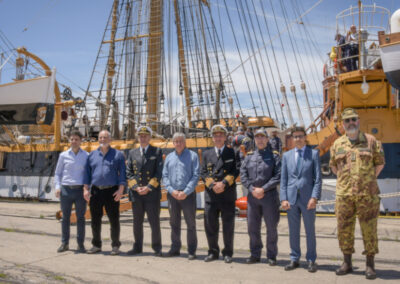 Astillero Río Santiago dará mantenimiento al emblemático buque escuela italiano “Américo Vespucio”