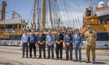 Astillero Río Santiago dará mantenimiento al emblemático buque escuela italiano “Américo Vespucio”