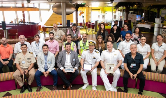 El Puerto de Buenos Aires recibió por primera vez al AIDAsol