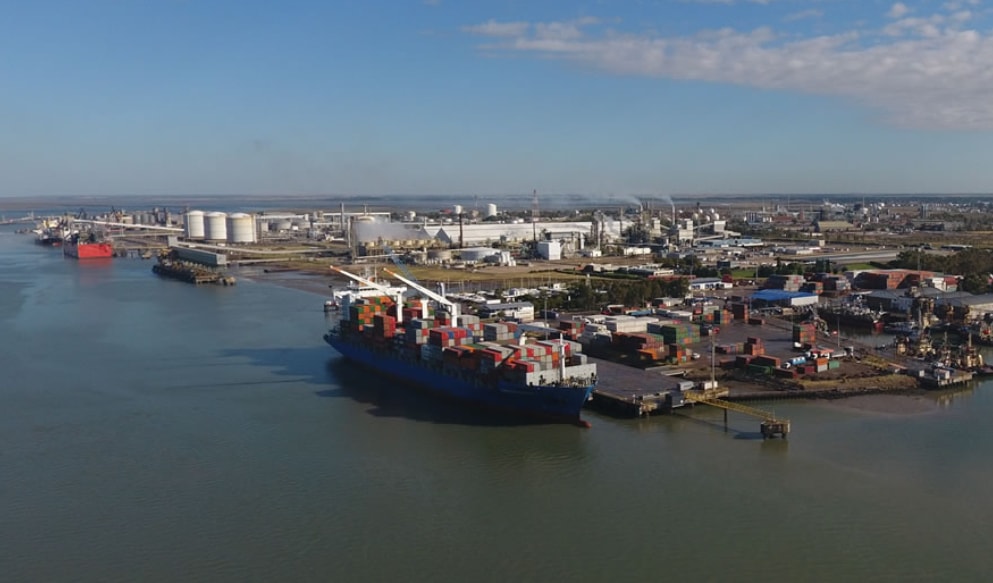Gigantesca inversión china en el  puerto de Bahía Blanca
