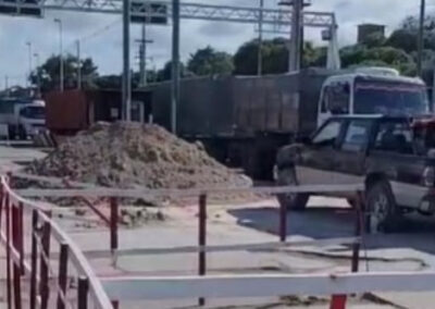 Puerto Quequén: Inicio de obras de reparación a arteria clave de ingreso al sector portuario