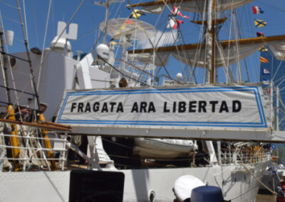 La fragata ARA “Libertad” finalizó su 51º Viaje de Instrucción