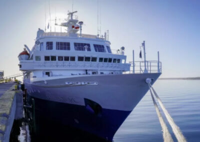 Comienza la temporada de cruceros 2023-2024 en Puerto Madryn 