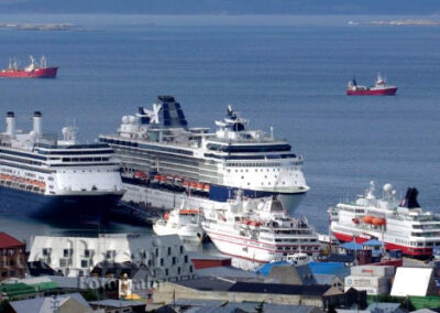 Ushuaia destaca como principal destino de cruceros en Argentina para la temporada 2023-2024