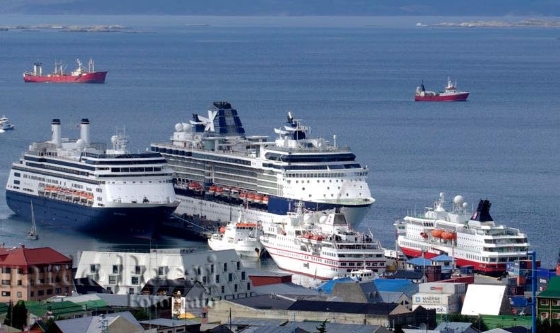 Ushuaia destaca como principal destino de cruceros en Argentina para la temporada 2023-2024