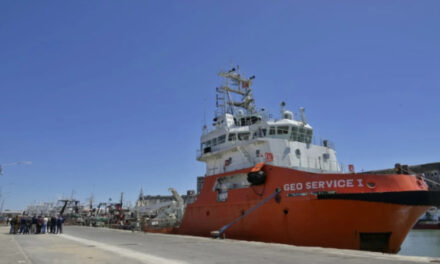 El Puerto de Mar del Plata recibió al Geo Service I marcando el inicio de un proyecto Offshore de gran envergadura