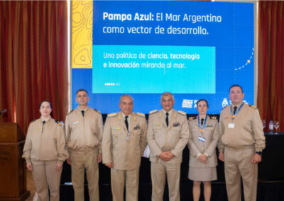 Prefectura participó del I Congreso de Pampa Azúl