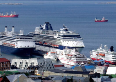 Ushuaia se prepara para una semana de gran actividad portuaria con la llegada de 26 buques