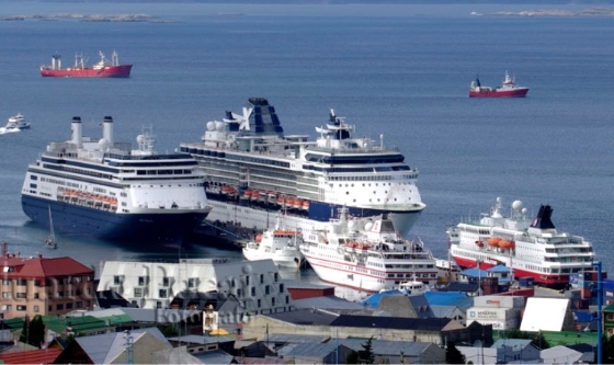Ushuaia se prepara para una semana de gran actividad portuaria con la llegada de 26 buques