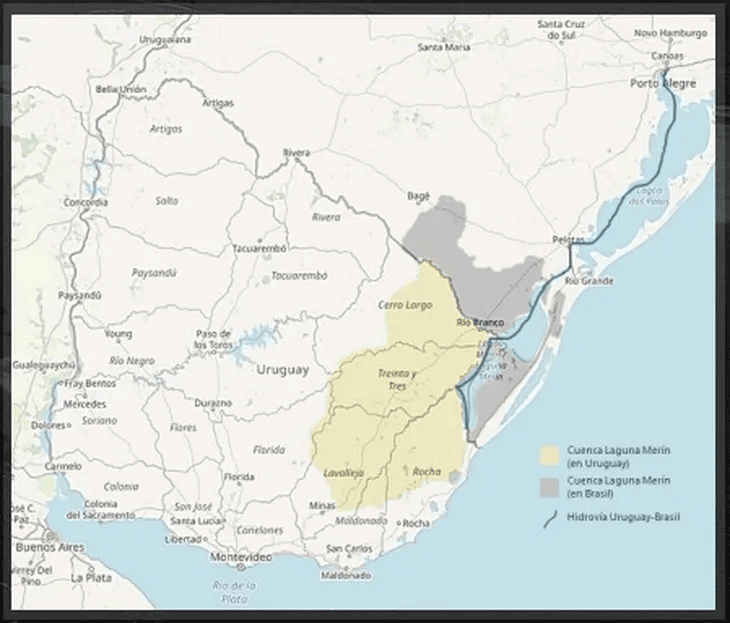 Brasil avanza en el proyecto de dragado de la hidrovía en Laguna Merín con impacto Uruguay