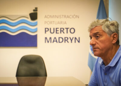Calvo: “El Puerto de Madryn debe seguir siendo un facilitador de la actividad productiva”