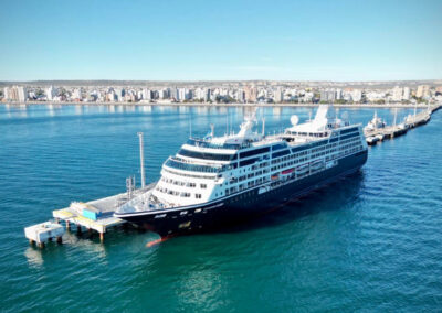 Puerto Madryn, un destino turístico en auge para los cruceros internacionales