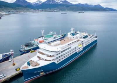 El Crucero SH Diana hace su primera recalada en Ushuaia