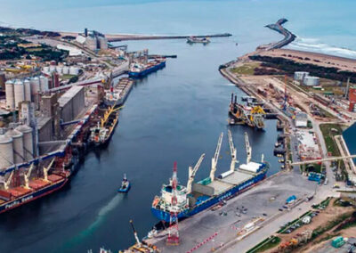 Puerto Quequén con récord en exportaciones