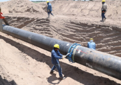 Techint-Sacde la oferta más competitiva para el proyecto de reversión del Gasoducto Norte