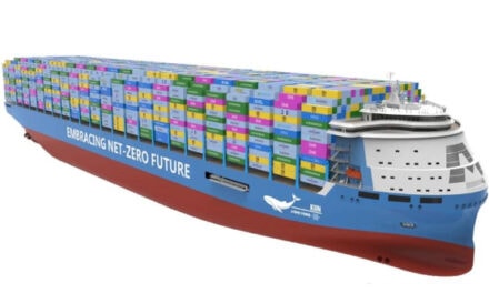 Astillero Chino Jiangnan revela diseño de portacontenedores de propulsión nuclear más grande del mundo