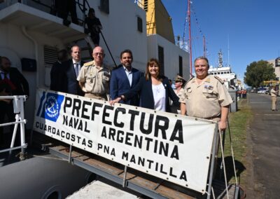 El guardacostas GC-24 Mantilla de la PNA emprendió una nueva campaña para custodiar la Zona Económica Exclusiva