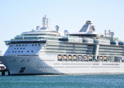 Puerto Madryn recibió al majestuoso Crucero Serenade of the Seas 