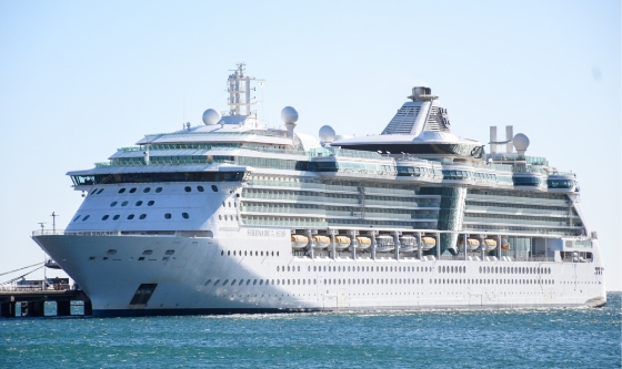 Puerto Madryn recibió al majestuoso Crucero Serenade of the Seas 