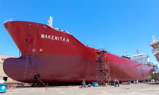 El Buque «Makenita H» completó reparaciones exitosas en Astillero Tandanor