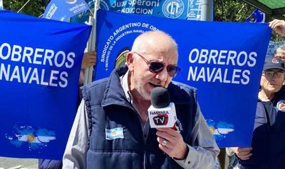 Trabajadores Navales se suman a la CGTRA y convocan a Paro y Movilización el 24 de enero
