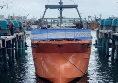 Astillero De Ángelis Celebra la Botadura de “El Tata”, Un Nuevo Buque Pesquero para Reforzar la Flota en Caleta Paula