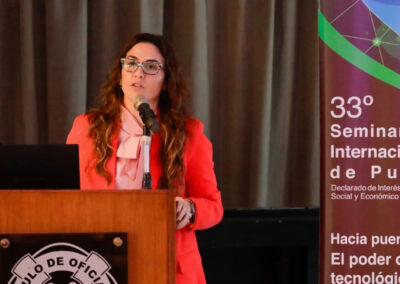 Jimena López hace historia al convertirse en la primera mujer presidenta de Puerto Quequén
