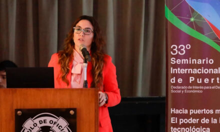Jimena López hace historia al convertirse en la primera mujer presidenta de Puerto Quequén