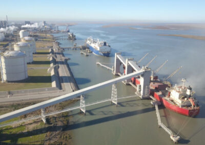 Puerto de Bahía Blanca: en enero refleja un impulso significativo en la exportación de granos