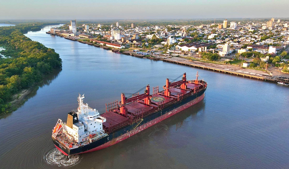 El Puerto de Concepción del Uruguay continua con las exportaciones 