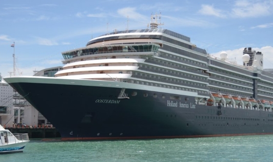 El Crucero Oosterdam anticipa su llegada a Puerto Madryn