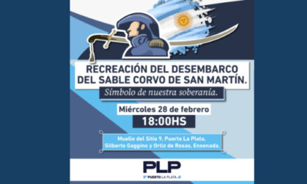 Puerto de La Plata:  Conmemora el 24º Aniversario del Desembarco del Sable Corvo de San Martín