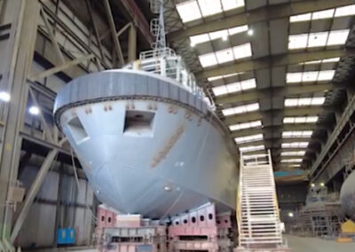 TANDANOR informó de avances en la construcción de los remolcadores de la Armada