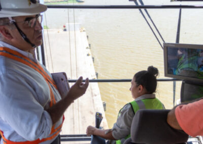 Capacitación continua a los trabajadores del Puerto de San Nicolás