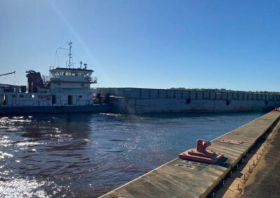 El Puerto de Posadas marca el inicio del año con su primer envío de carga hacia Zárate