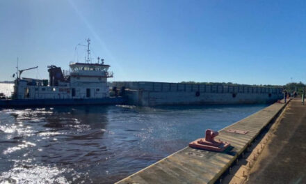 El Puerto de Posadas marca el inicio del año con su primer envío de carga hacia Zárate