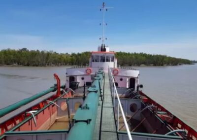 Conflicto Arena y Piedra de Buenos Aires: gremios fluviales volvieron al paro