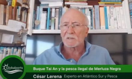 César Lerena y la urgencia de acentuar la lucha contra la pesca ilegal de merluza negra