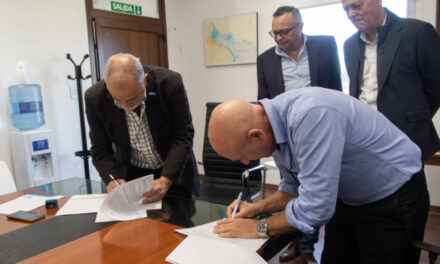 Puerto La Plata firmó el contrato de dragado para el canal de acceso