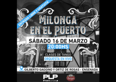 Noche de Tango en el Mes Aniversario del Puerto La Plata